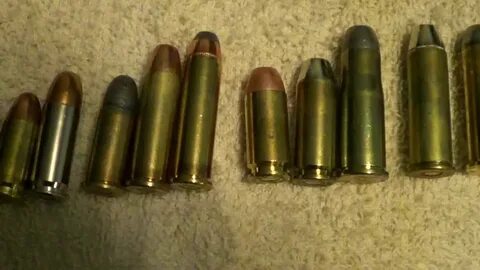 Gallery of big bore cartridges compared velocity tests and m