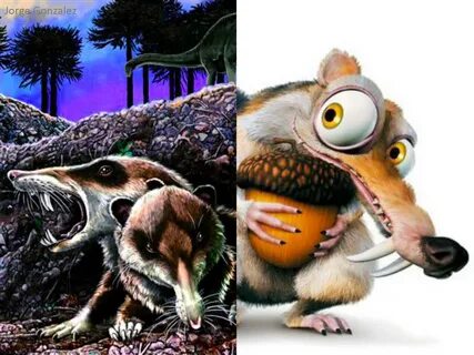 Prehistoric Saber-Toothed Squirrel?? evolveit!