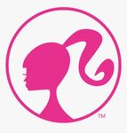 Ken Barbie Clip Art Logo Borders And Frames - Pink Head Barb