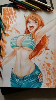 Nami - One Piece by Robert-Sennin.deviantart.com on @Deviant