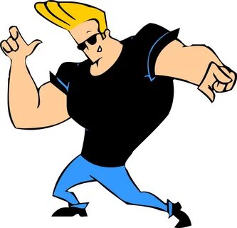 Johnny Bravo Png - Male Famous Cartoon Characters - Original