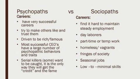 Psychopath or sociopath? - ppt download