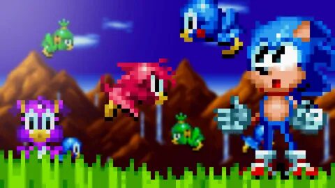 3D Blast Flickies Sonic Mania Mods