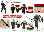 Metal Gear Solid 'The Patriots' Minecraft Skins by Nickasaur
