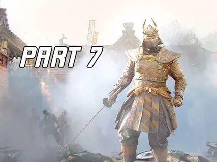 FOR HONOR Walkthrough Part 7 - BOSS GENERAL TOZEN (PS4 Pro L