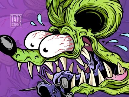 Rat Fink Wallpaper posted by Sarah Tremblay