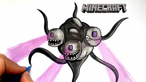 DESSIN WITHER STORM - MINECRAFT - YouTube
