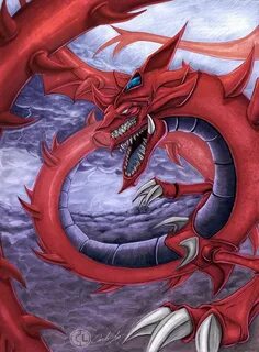 Slifer the Sky Dragon por Thwiipp Yugioh monsters, Yugioh, A