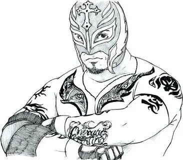 Rey Mysterio Drawing at PaintingValley.com Explore collectio