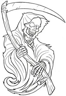 Grim Reaper Tattoo Images & Designs