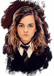 Hermione Granger - sketch by Apocalypticaboy metal posters H