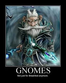 GNOMES Not Just For Breakfast Anymore Gnomes, Dungeons and d