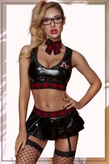 Newest latex two piece outfit Sale OFF - 62