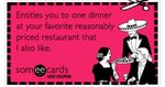Love Coupon: Entitles you to one dinner at your favorite rea