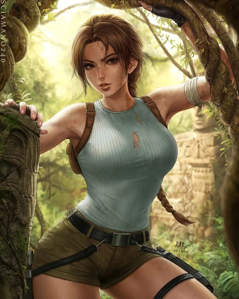 "Лару Крофт вам в ленту! 🍃 (Tomb Raider) Какая игра из серии нравится...