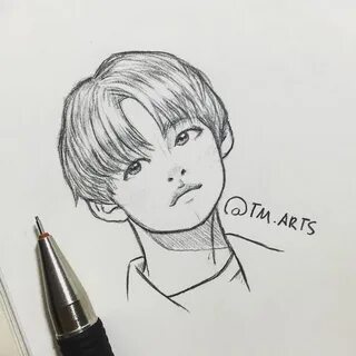 Pencil Drawings Bts Anime Drawing Easy - Draw-level