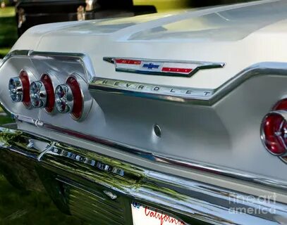 1963 Chevy Impala Taillights Photograph by Peter Piatt Pixel