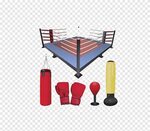 Free download Boxing glove Punching bag Boxing ring, Boxing 