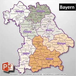 Bayern Karte - fidedivine: 25 Inspirierend Politische Karte 