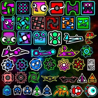 Geometry Dash Custom Icon at Vectorified.com Collection of G