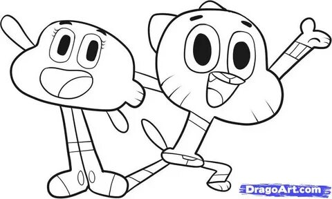 Gumball Drawing at PaintingValley.com Explore collection of 