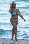 Moriah Mills Bikini Photoshoot on the Beach in Miami * Celeb