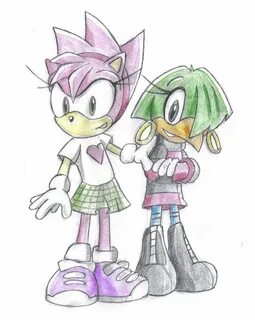 Fleetway - Amy and Tekno by Jofinin Amy rose, Amy