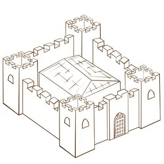 Clipart castle fortress, Clipart castle fortress Transparent