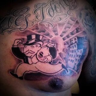 Monopoly Man Tattoo Designs For Men - Visual Arts Ideas