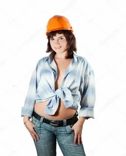 Sexy Bauarbeiterin - Stockfotografie: lizenzfreie Fotos © Ji