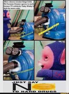 Teletubbies machine a squirt