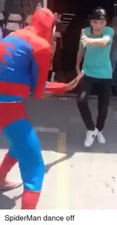 SpiderMan Dance Off Dancing Meme on awwmemes.com