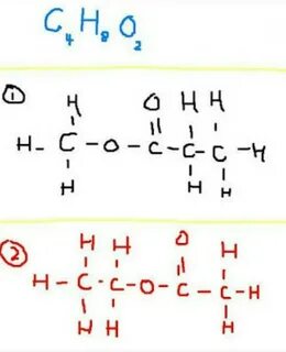 An organic compound a of molecular formula c4h8o2 alsoi writ