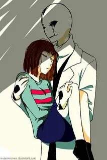 Gaster and Frisk by MugenMusouka Undertale, Anime drawings s
