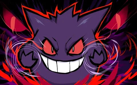 #4541982 #Pokémon, #ishmam, #Gengar, wallpaper - Rare Galler