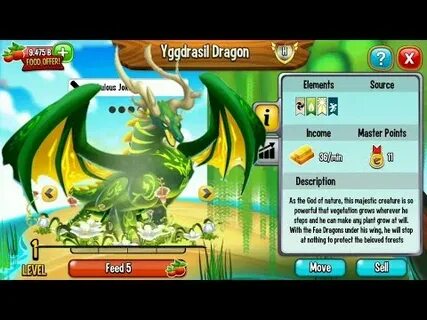 Dragon city : Yggdrasil Dragon Review Brand New Heroic Drago