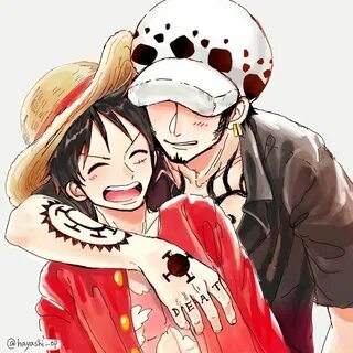Law and Luffy Cómic one piece, One piece manga, Personajes d