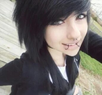 Hey people Emo scene hair, Scene hair, Black scene hair