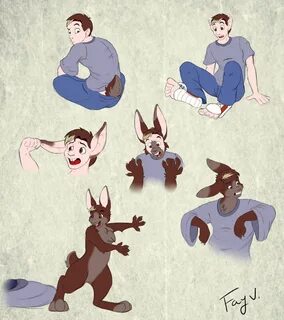 Rabbit TF Sketch Page - Weasyl