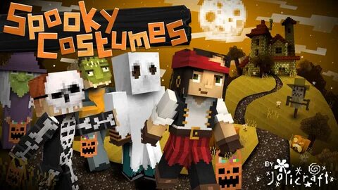 SPOOKY COSTUMES Skin Pack (FREE on the Minecraft Marketplace