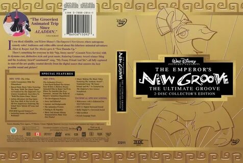 The Emperor's New Groove Ultimate Edition- Movie DVD Scanned