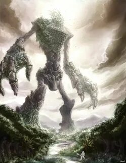monster Colossus - Google Search Fantastik Yaratıklar, Epik Fantezi, Fantaz...