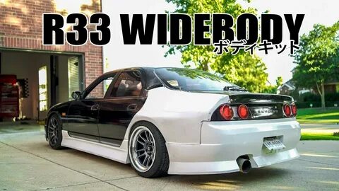 R33 "GT-R WIDEBODY" KIT INSTALL! - YouTube