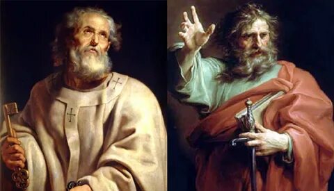 Santo de hoy - Pedro y Pablo, Santos Apóstoles y Mártires - 