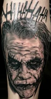 Heath Ledger Joker - Cardinal Tattoo