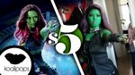 Guardians of the Galaxy Gamora 5$ Costume How To - YouTube