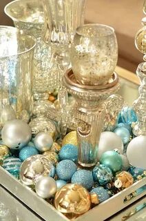 A Positively Beautiful Blog Turquoise christmas, Gold christ