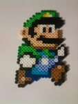 Super Luigi Perler Beads - $8 Keep running, Luigi. Maybe you