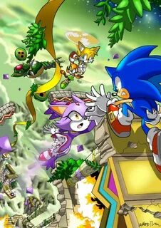 Sonic Comic : Adventure Sonic the hedgehog, Sonic, Sonic her