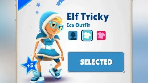 Subway Surfers - Elf Tricky Ice Outfit - Game Trailer, Gamep
